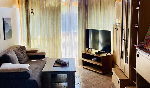 Furnished 2-room apartment for rent to a single person.