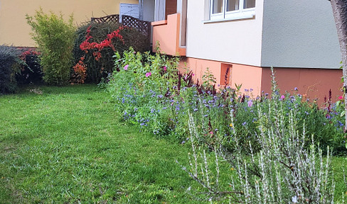 3-room apartment with access to a garden.