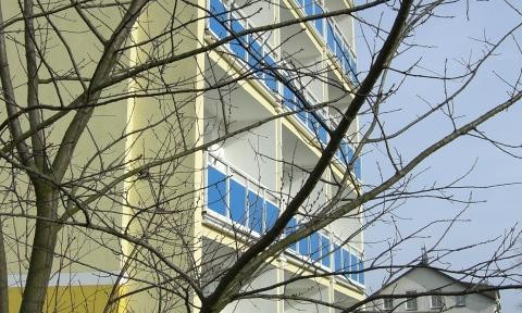 grün, ruhig, hell, Apartment, Südbalkon,  Einbauküche,