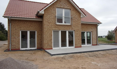 New build detached house on the Baltic Sea island of Poel