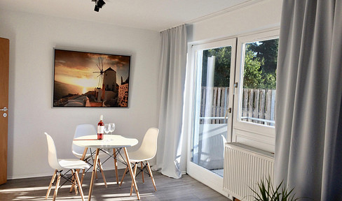 Top furnished 2-room apartment including WLAN, with balcony in the center of Vilsbiburg