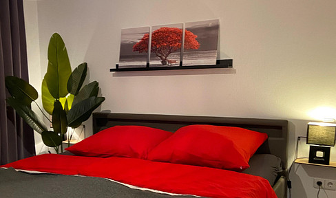 Available: Fully furnished, top-quality 2-room apartment with balcony, located in the center of Vilsbiburg.