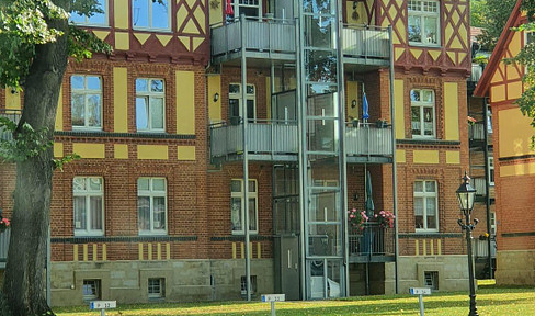 2 Zimmer Wohnung 2.OG Sonnenbalkon hochwertige Ausstattung in einem KFW Effizienzhaus Denkmal