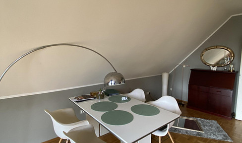 3-room apartment, 1st floor, very bright and attractively furnished, accessible.