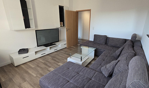 Beautiful furnished 2 room 55sqm apartment with EBK and balcony