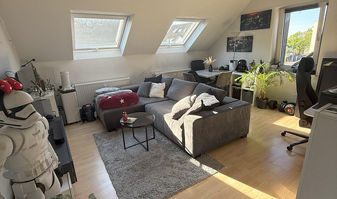 bright, well cut 2 room WHG 57m² KDB