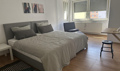 Furnished, bright 2-room shared flat near the Rhine promenade