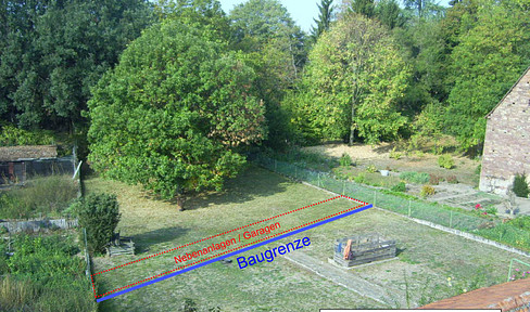 Plot with demolished building in Nußloch, suitable for apartment buildings/developers/private individuals