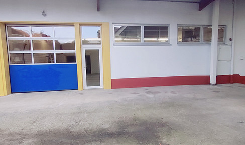 Gewerbe-/Lagerhalle/Abstellräume und Stellplätze zu vermieten