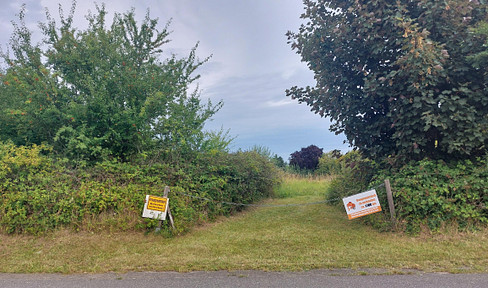 Küstenglück - große Baulücke in Westerholz nahe der Außenförde