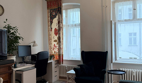 Furnished and equipped 2-room apartment in Berlin-Charlottenburg.