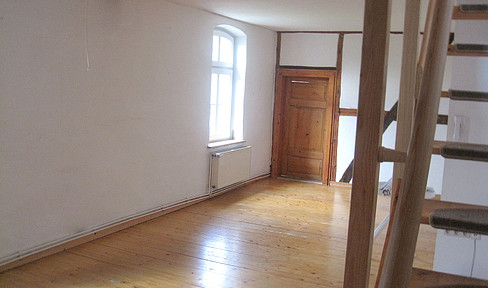 Traumhafte Fachwerk-Maisonette mit eigenem Garten