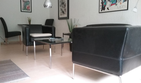 HH-Neugraben: 2 room apartment with large garden terrace, cellar & parking space - 2 rooms 25 min. to center