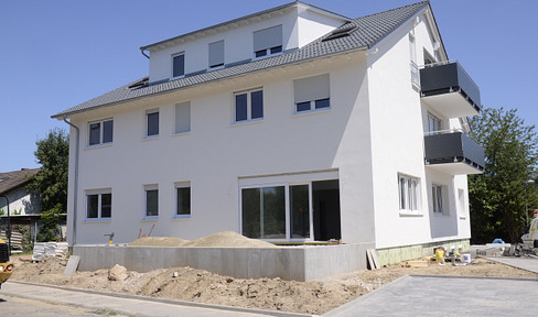 Leimen, available immediately, 2-room apartment with kitchen, 58 square meters, underfloor heating, privately owned, beautiful view, fitted kitchen.