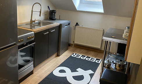 Attention Fresenius students! A fully furnished, 2-room apartment (suitable for 2 people) is available for rent in a quiet area of Hamburg.