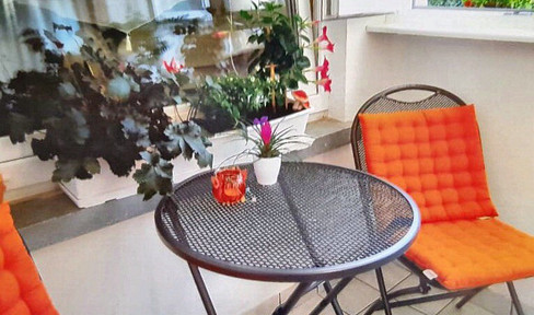 Charming 3-room apartment with Rhine view and conservatory - bright, quiet, well-designed