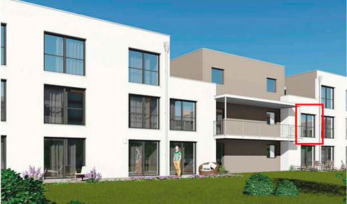 Modern 1-room apartment with kitchenette close to the center in Nürtingen