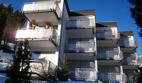Beautiful 1 room apartment with EBK and balcony in Schönmünzach