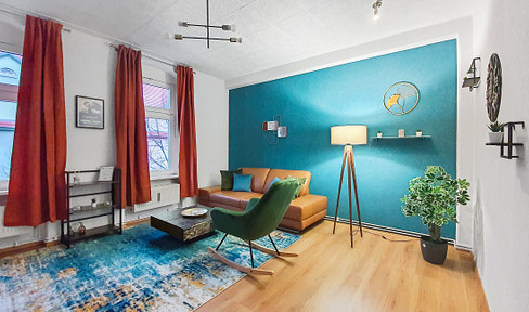 Exklusives Apartment im Retro Design! All-inclusive mit Küche, Wifi und Voll-Ausstattung!