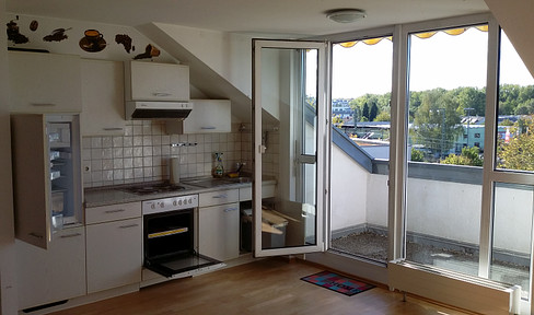 1-room apartment in Wendlingen ideal for singles in a central location