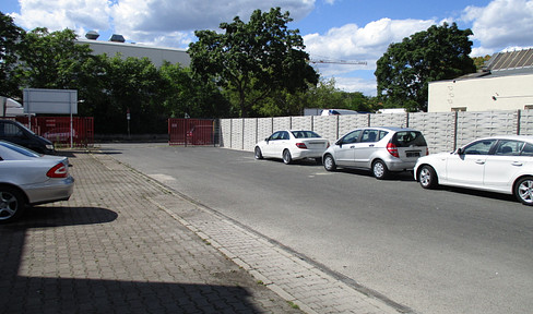 Car workshop - car transporter - truck workshop with parking space