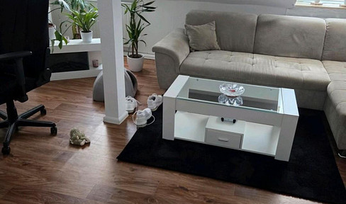 Attractive and well-kept 2 room attic apartment for rent in Worms, close to the city center