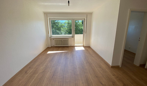 Top location, beautiful, approx. 53 sqm apartment, 2 rooms + 1 balcony + all rooms with window