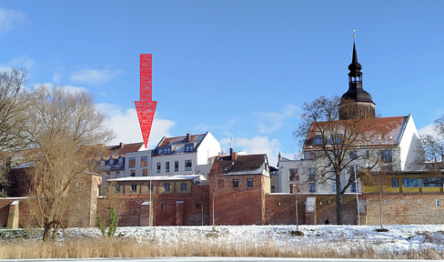 Dachgeschoss Maisonette mit Garage, Spielplatz und 2 Terassen in Stralsunder Altstadt
