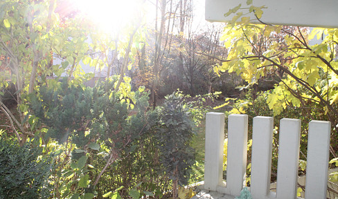 Furnished 1-room apartment with sun terrace in a central location