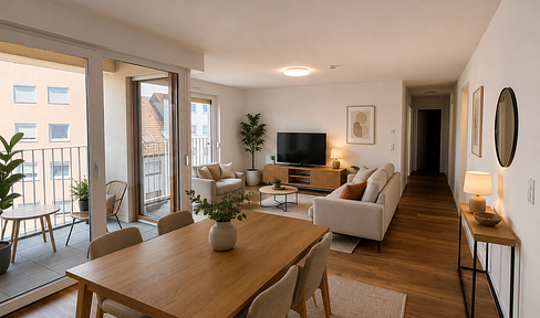 Brand new 4-room apartment in Offenbach.