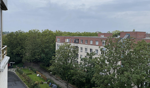 Very nice, sunny 2-room apartment with far-reaching unobstructed views over the rooftops of Berlin