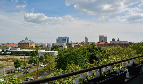 NEU! 2,5 Raummaisonette 80m² mit Panoramablick im Herzen von Leipzig!!