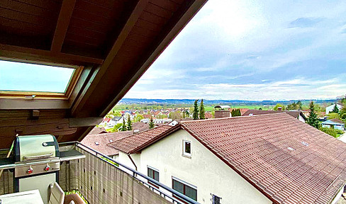Schöne 3 1/2 Zimmer-Wohnung in ruhiger Aussichtslage in Staig