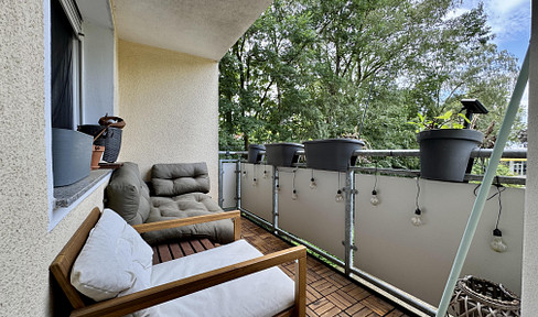ANSPRECHENDE 3,5-Zimmer-Wohnung mit BALKON am Stadtrand