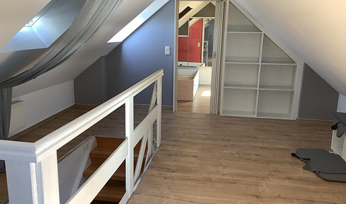 Stylish 2-room apartment on the top floor