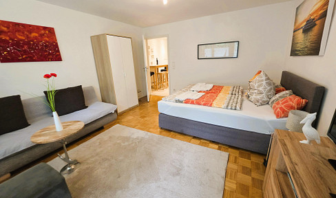 WOHNEN AUF ZEIT - bis Ende April 2027 1,5 Zimmer Appartement, Küche, Bad , Stellplatz