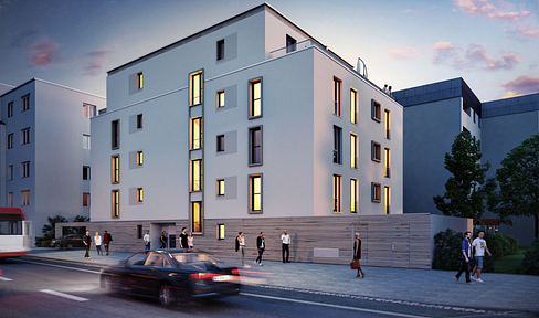 Exclusive top location 2-room apartment+ fitted kitchen+ corner shower cubicle