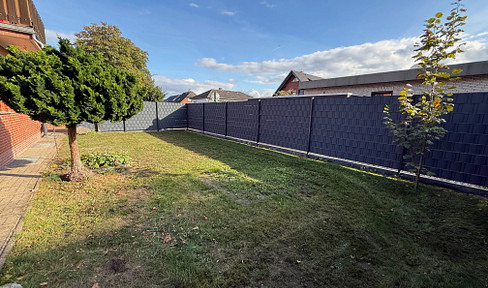 barrierefreie 3-Zimmer-Wohnung mit Garten und Stellplatz in schöner ruhiger Lage (Sackgasse)