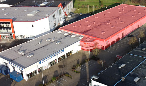 3200m2 large-scale retail in the retail park opposite Toom Baumarkt