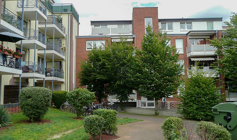 Renovated attic apartment in Düsseldorf-Hassels.