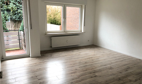Renovated 4-room apartment with garden in Rheine-Hauenhorst.