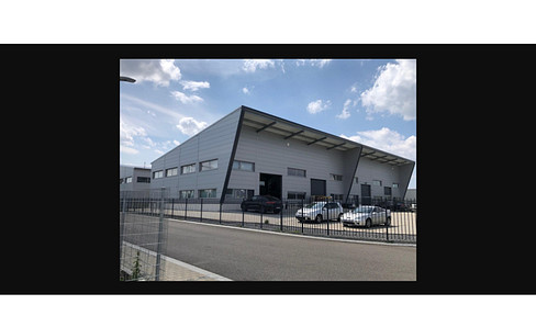 Gewerbehalle 1000m2, 2768m2 Grundstück Teilverkauf möglich