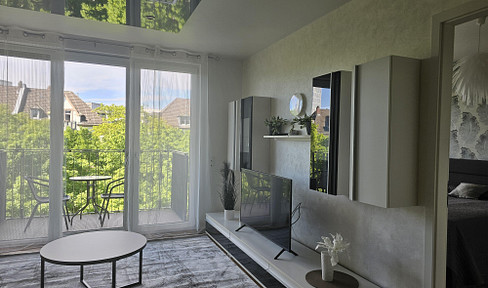 Voll möblierte designer 3 Zimmer Wohnung, zentral! Fully furnished designer 2 bedrooms apartement