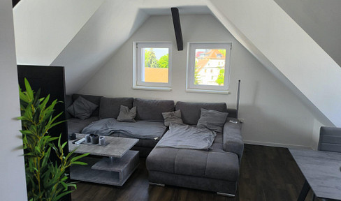 Neubau (BAFA/KfW) 85m² 2,5 ZKB helle DG-Wohnung, 2 begehbare Kleiderschränke, 3fach Verglasung