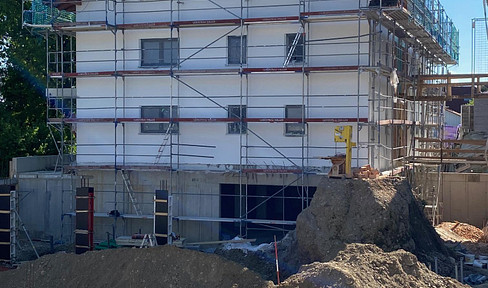 2nd construction phase - new ground floor apartment with garden