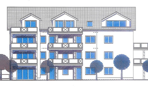 Schicke 2-Zimmer-Wohnung 66,7qm² in Obertshausen mit Einbauküche, Balkon, 2 PKW Stellplätze