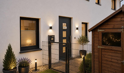 Modern semi-detached house for rent.