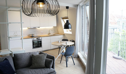Exclusive top-floor apartment with dream view at the Greek Park - renovated & fully furnished