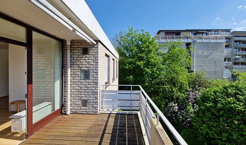 Helles 4-Zi. Penthouse in idyllischer Lage mit zwei Terrassen