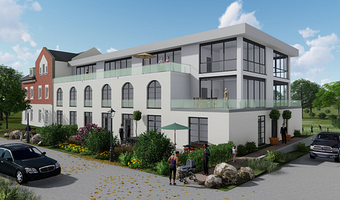 Wohnung mit 112,87 m² im Neubau in Rüdersdorf mit Stellplatz